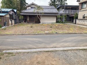 商談中　下影森・更地　52坪（公簿）